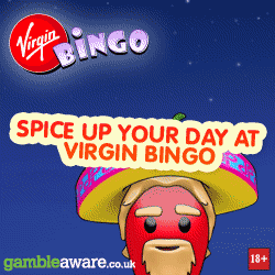 Virgin Bingo  - Play online bingo and get 100% Deposiy